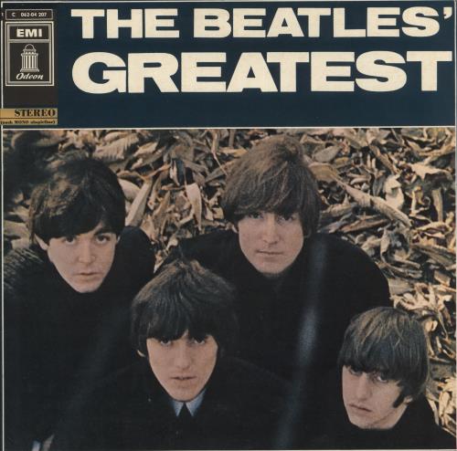 The Beatles The Beatles' Greatest - Blue Label German vinyl LP